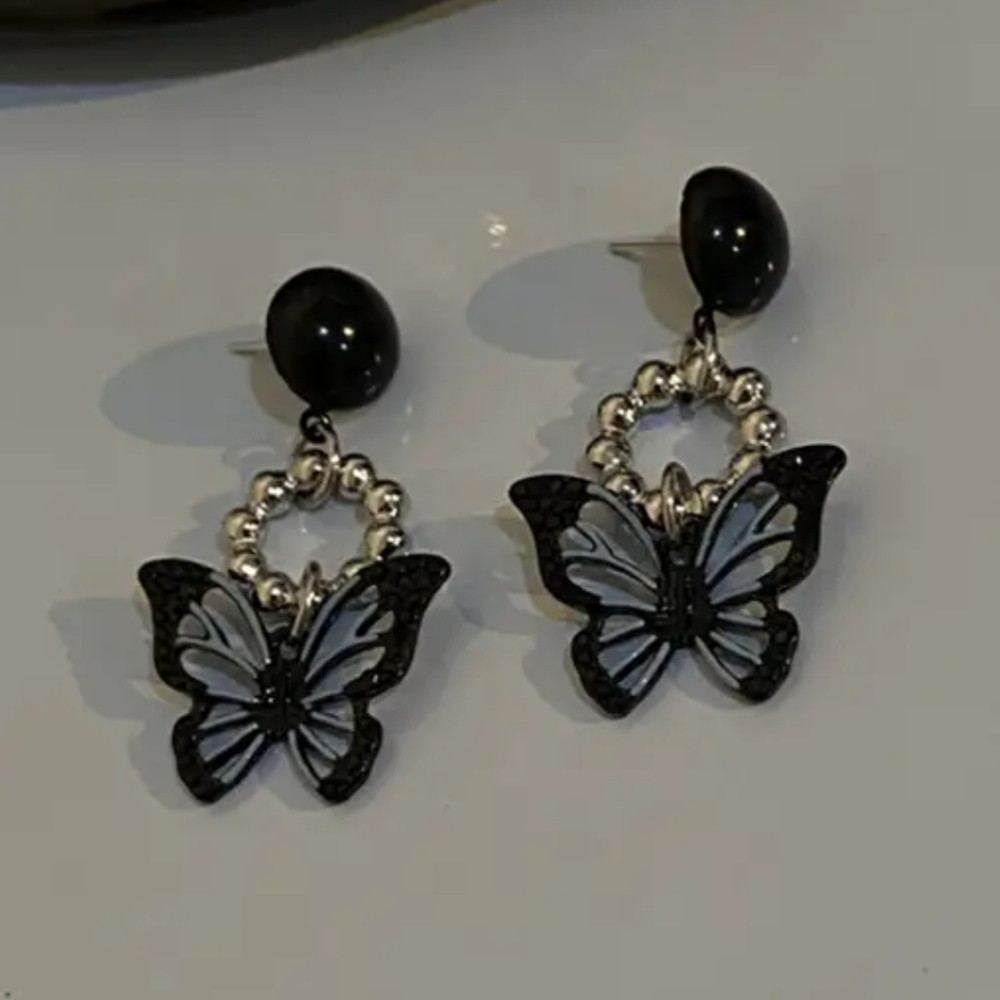 Cute little butterfly earrings